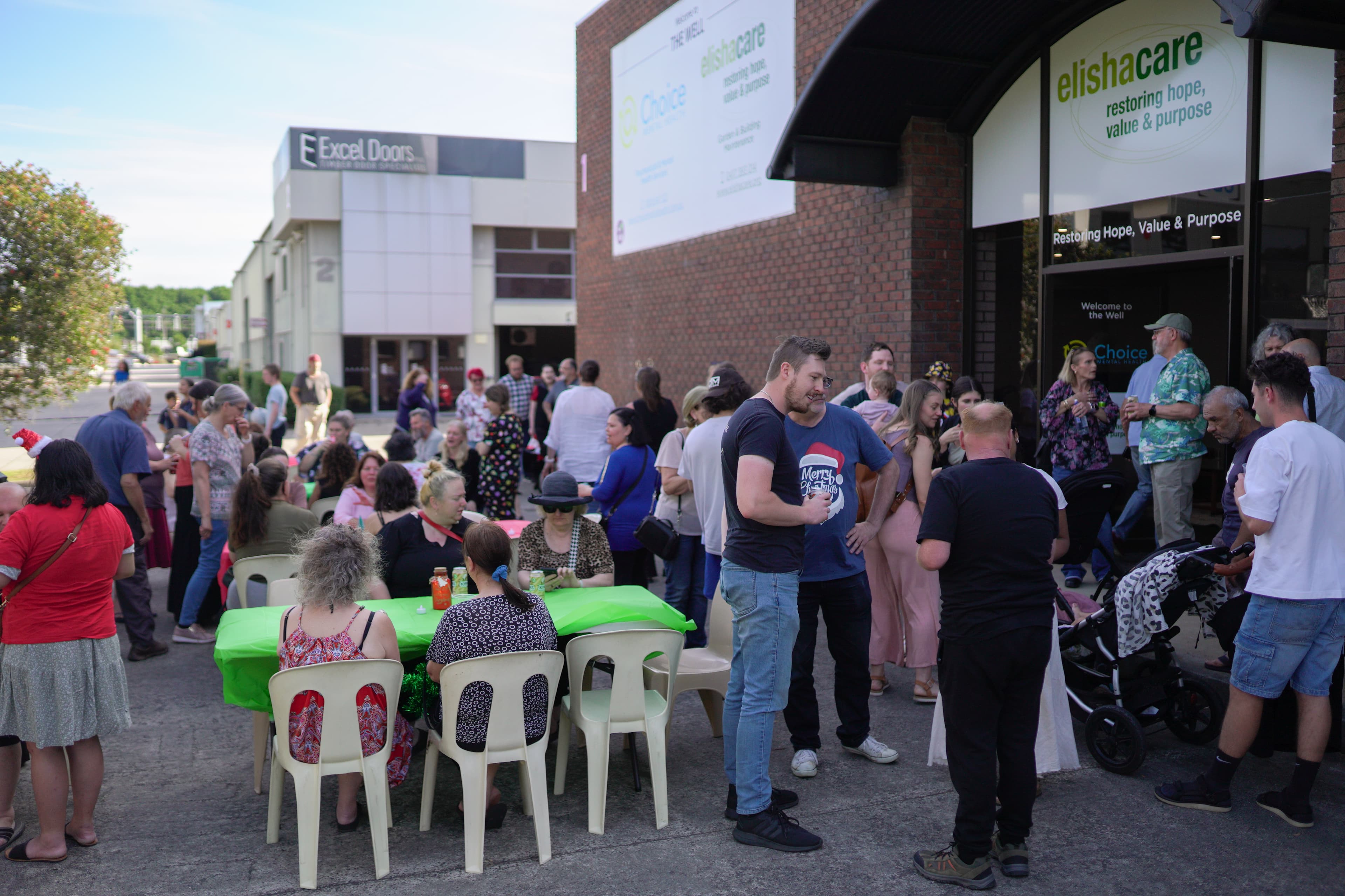 Community BBQ at the Well